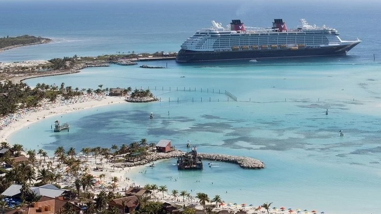 cruise ship in port