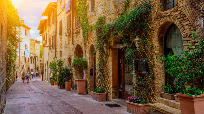 streets of San Gimignano