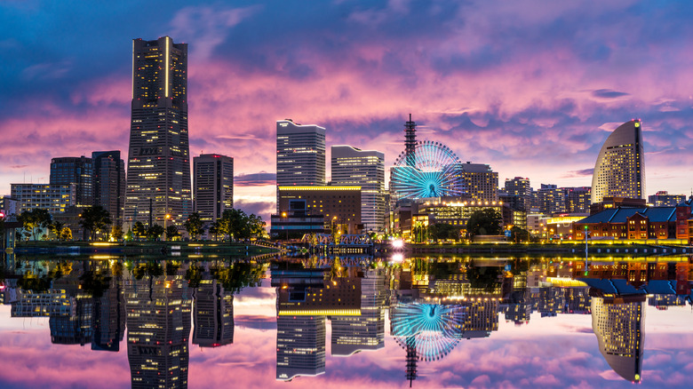 Yokohama Minato Mirai skyline