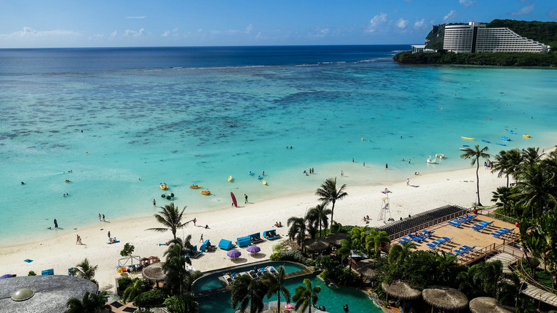 Tumon Beach in Guam
