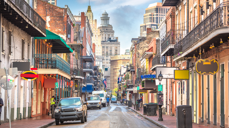 New Orleans Bourbon Street Cars