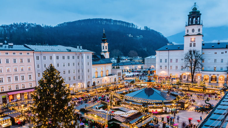 Christmas Marketplace in Salzberg