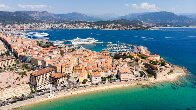 view of Ajaccio, Corsica